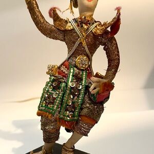 Vintage Collectible Thai Dancer Doll 1960